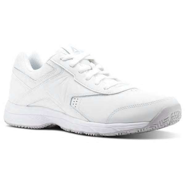 Reebok WORK N CUSHION 3.0 Walking Shoes For Men Colour:White/Grey